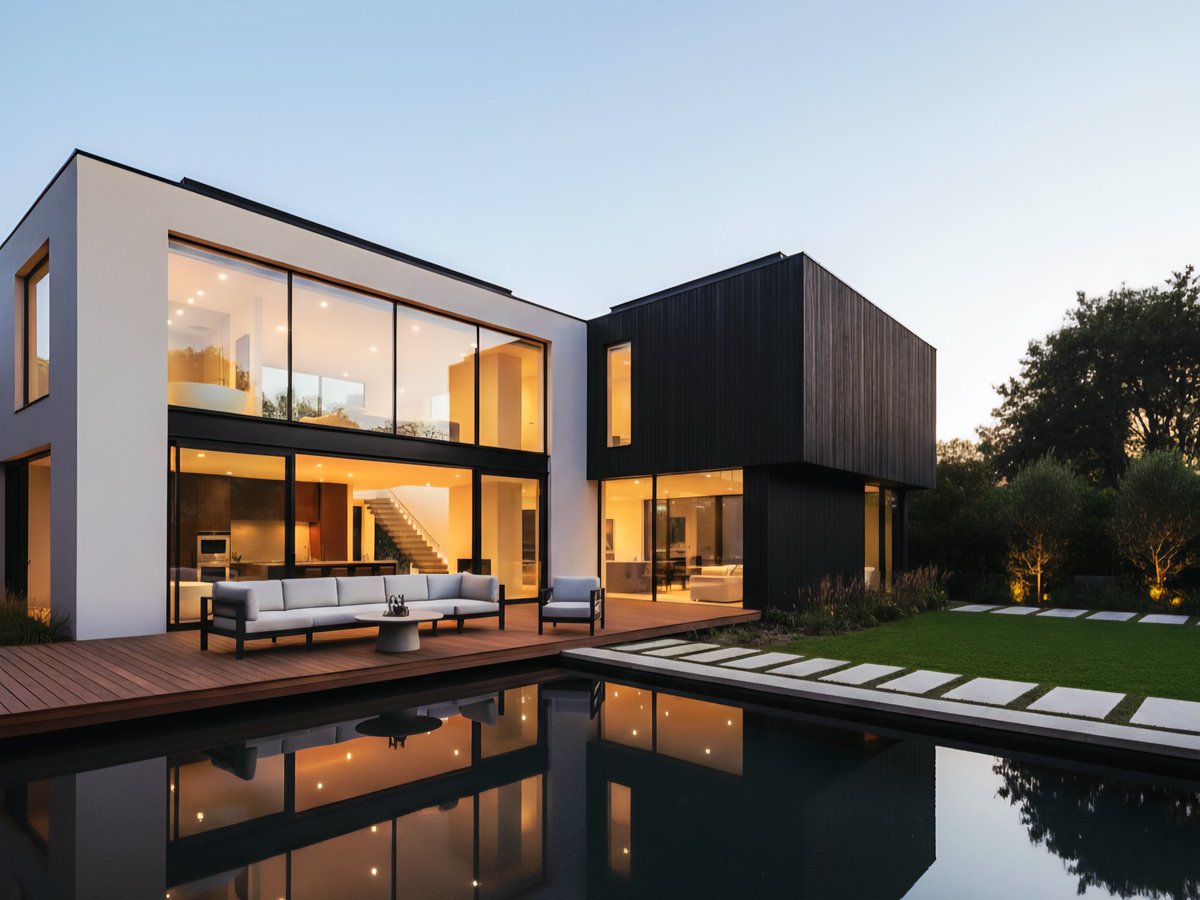 Modern living, reimagined. 🏡✨
Clean lines, open spaces, and seamless indoor-outdoor flow — this is architecture that inspires.

Would you love to live in a home like this?

#Architecture #ModernDesign #DreamHome