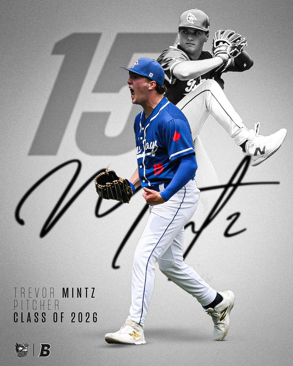 Congratulations to Ontario Blue Jays LHP Trevor Mintz on his commitment to Brandeis University! 

#OBJFam