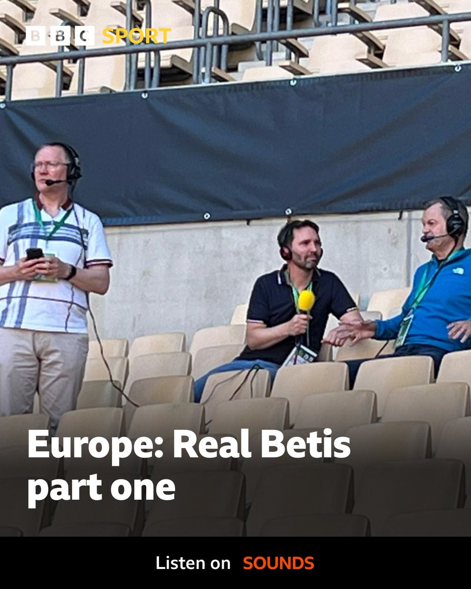 BBCRNS's tweet photo. Our latest 'Shut Up And Show More Football Podcast' is out now, with David Jackson, Colin Fray and Steve Hodge in Seville for #nffc v Real Betis in the Europa League!

There's also James McAtee and Ange Postecoglou. Listen here
https://t.co/XS1MQvpG2N https://t.co/LTIHTfJfne