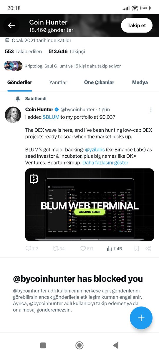 😀 Engelle bakalım.
Çok yakında bir araya geleceğiz nasıl olsa