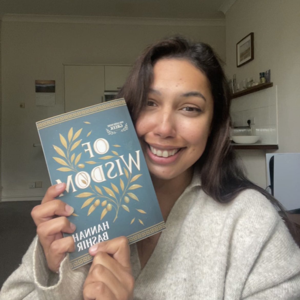 Hannah Bashir author of Of Wisdom tweet media