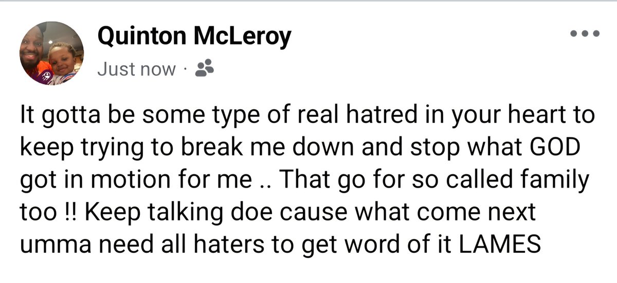 May GOD bless ya'll LAMES FOR HATING maybe then you'll stop ..