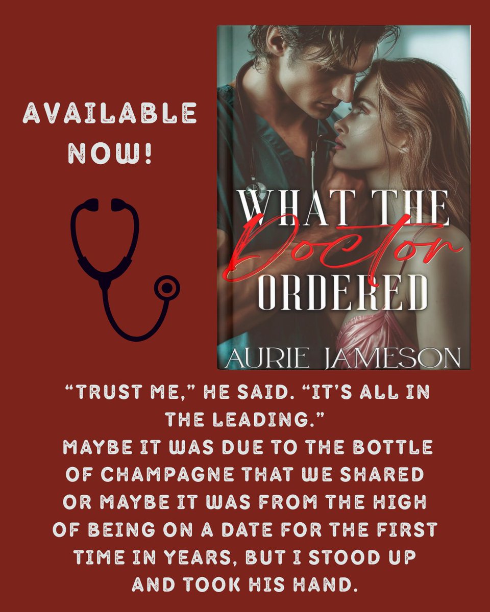 AurieJameson's tweet image. Dr. Vale isn't going to take no for an answer. 🔥❤️
#booktok #KindleUnlimited #romance
a.co/d/9zzMam0