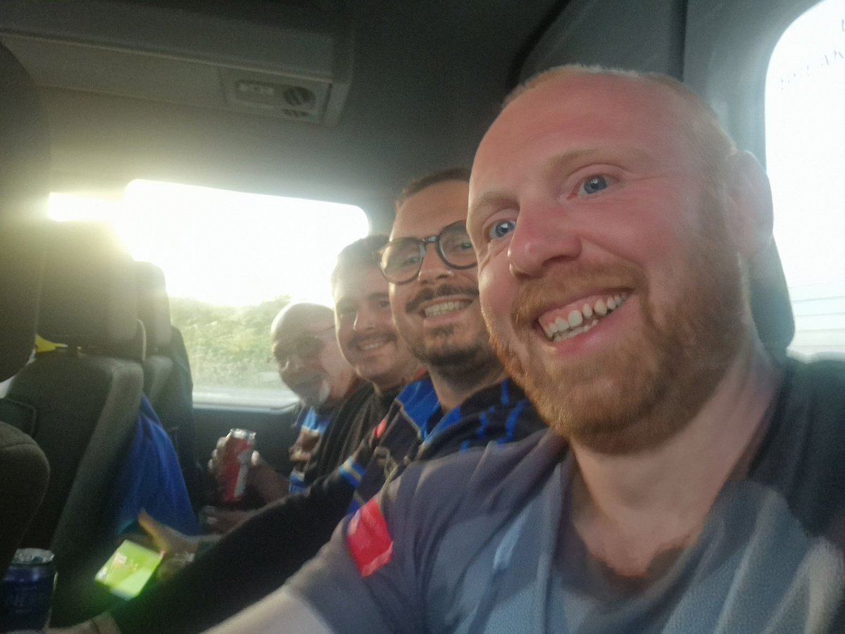Not far till Matlock. C'mon lads #UTC
