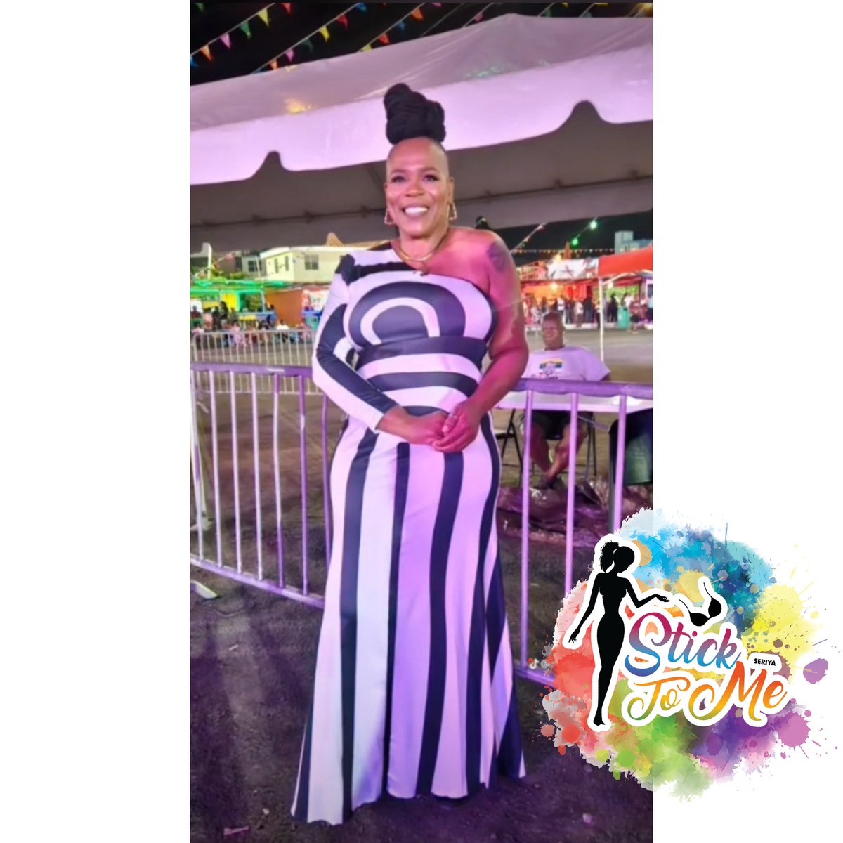 Stick_To_Me's tweet image. Our Client Looking Beautiful😍 in Her 🍒Stick To Me🍒 Tape👏🏽