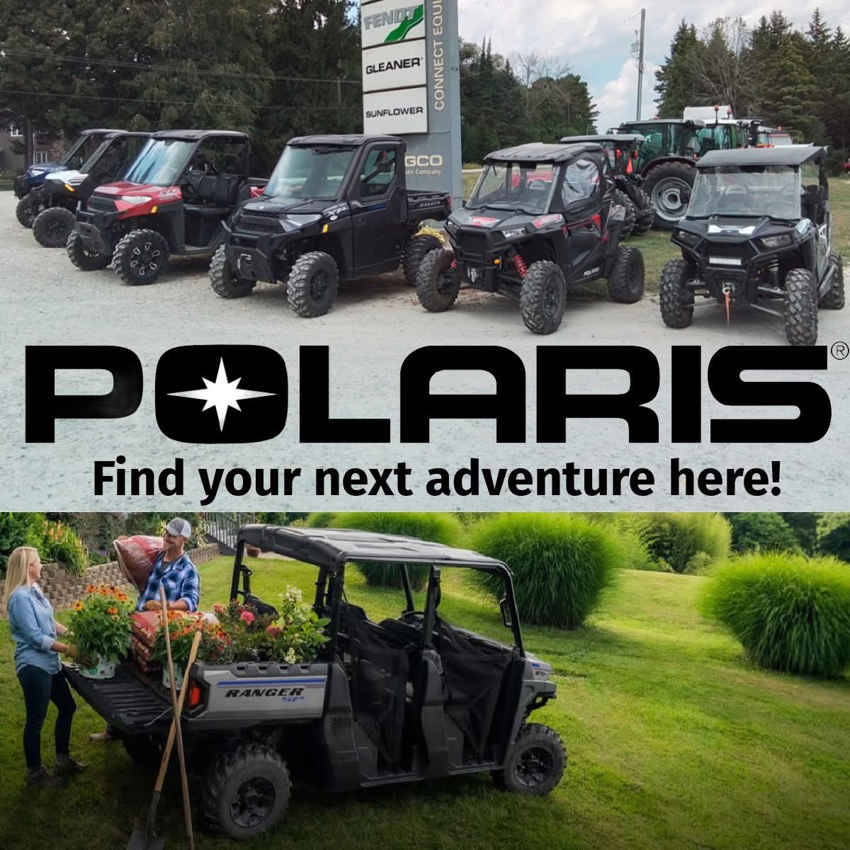⏩ Our expertly prepared Polaris ATVs and side by sides are poised to help you conquer new terrain and make unforgettable memories. 
👀 Browse our website to find the perfect ride, and let Dave in Chepstow be your guide to making it happen. #polaris #PolarisRanger
