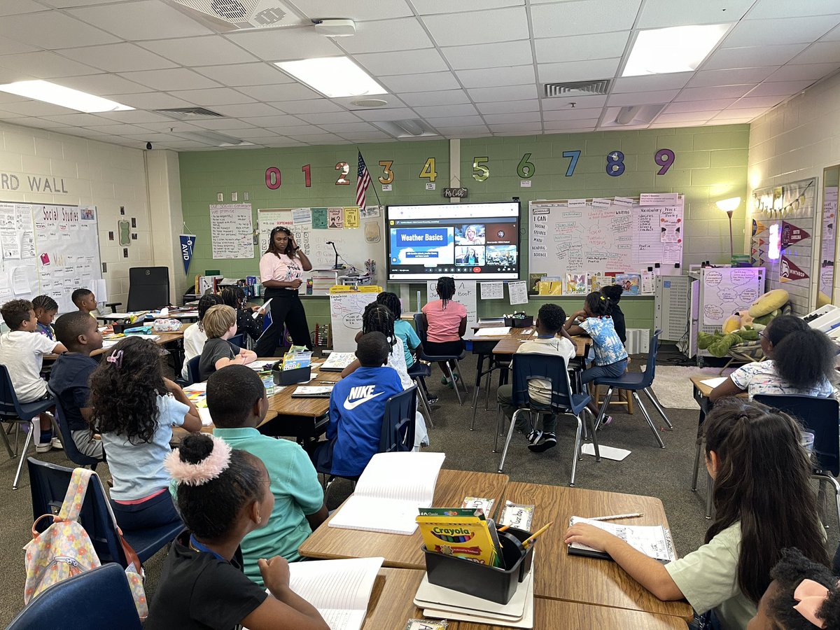 Jessica Eastman (@tech_and_tacos) on Twitter photo 🌦️👩🏫 Happening now: Virtual meteorologists from the 🌪️ National Weather Service are popping into Ms. Cobb’s 3rd grade class to chat all about weather basics! ☀️🌈 Our young scientists <a href="/PRE_Explorers/">Polo Road Elementary</a> are forecasting fun and learning today! 📚✨ 🌦️👩🏫 Happening now: Virtual meteorologists from the 🌪️ National Weather Service are popping into Ms. Cobb’s 3rd grade class to chat all about weather basics! ☀️🌈 Our young scientists <a href="/PRE_Explorers/">Polo Road Elementary</a> are forecasting fun and learning today! 📚✨