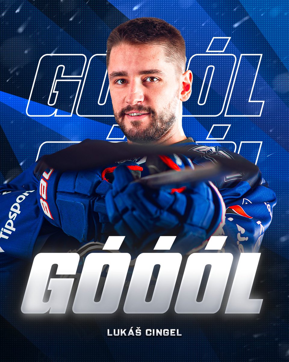 HCKometa's tweet photo. ⏰ 35:39 | GÓÓÓÓÓL! 🚨

Přesilovka využita, potřetí dnes vedeme. 😎 Kristián Pospíšil posunul puk na tyčku LUKÁŠI CINGELOVI, který měl spoustu času se vytočit na brankoviště a propasírovat puk mezi betony gólmana za čáru. 👊

#KOMPLZ 3:2 #TELH https://t.co/YtdOnlR3pT