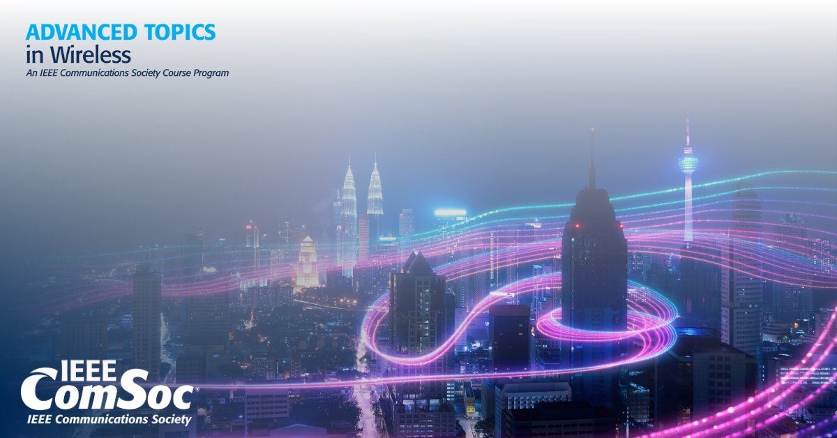IEEEXplore's tweet photo. With the IEEE Advanced Topics in #WirelessCommunications course, dive into the future of #connectivity. This program from IEEE @ComSoc was designed and built for #engineers and tech pros who want to master emerging wireless systems. Sign up today to attend the October session!