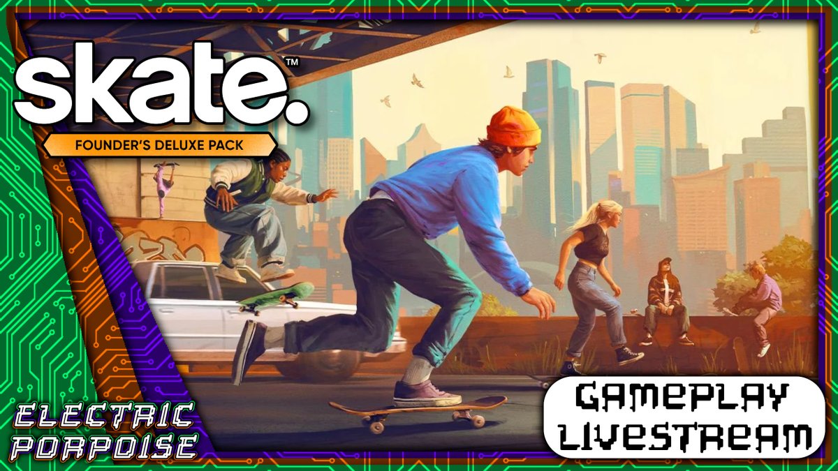 Okay, we are going to play the new skate game on <a href="/Twitch/">Twitch</a> today at 2:00pm CT...

Thank You to <a href="/DemiBaci/">Demi ♱ ✨</a> for the suggestion...