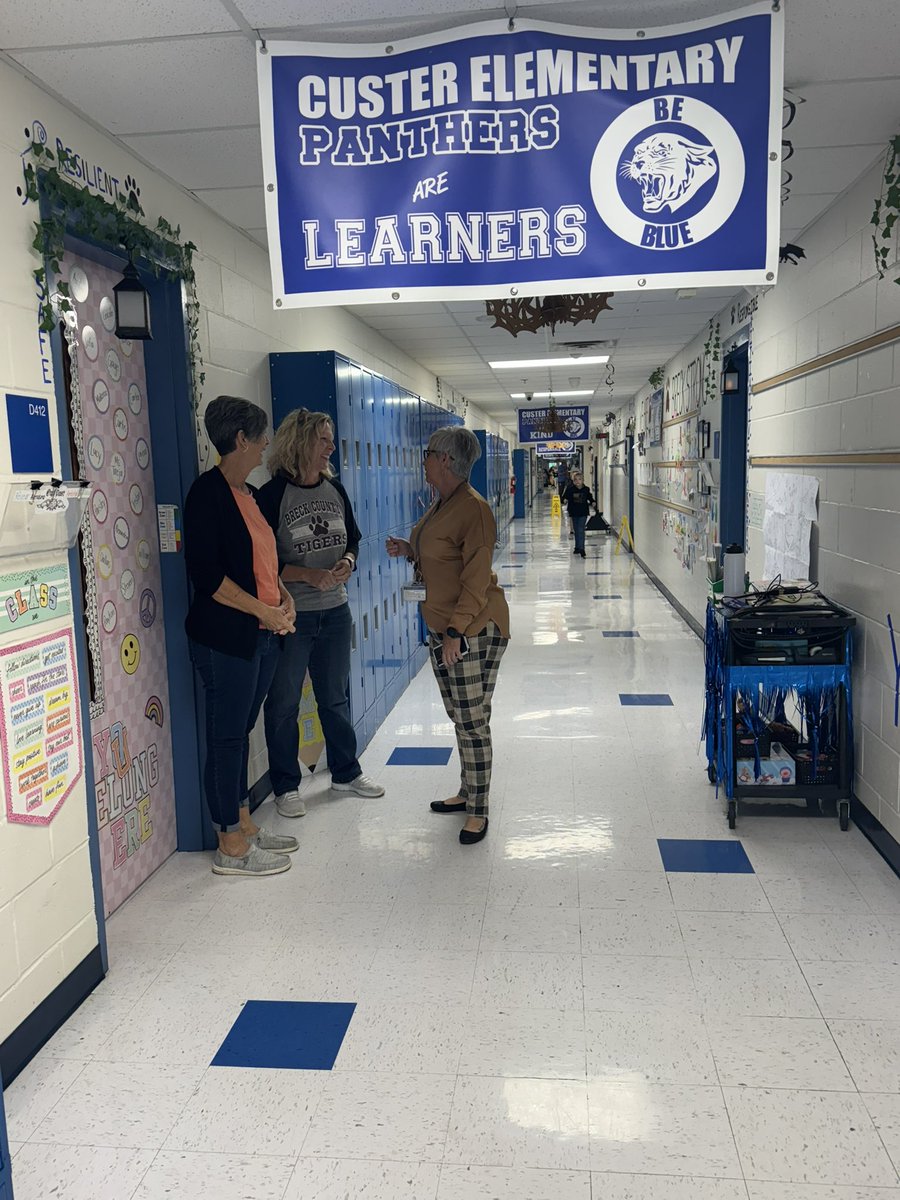 Another wonderful morning visiting <a href="/BreckSchools/">Breck Schools</a> with Board Members, Tonia Saettel and Vanessa Lucas! We are blessed with great people working with our students! <a href="/ksbanews/">Kentucky School Boards Association (KSBA)</a> #breckstrong