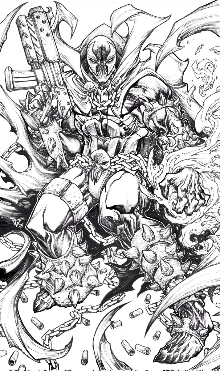 PantStudio's tweet image. #spawn #nycc2025