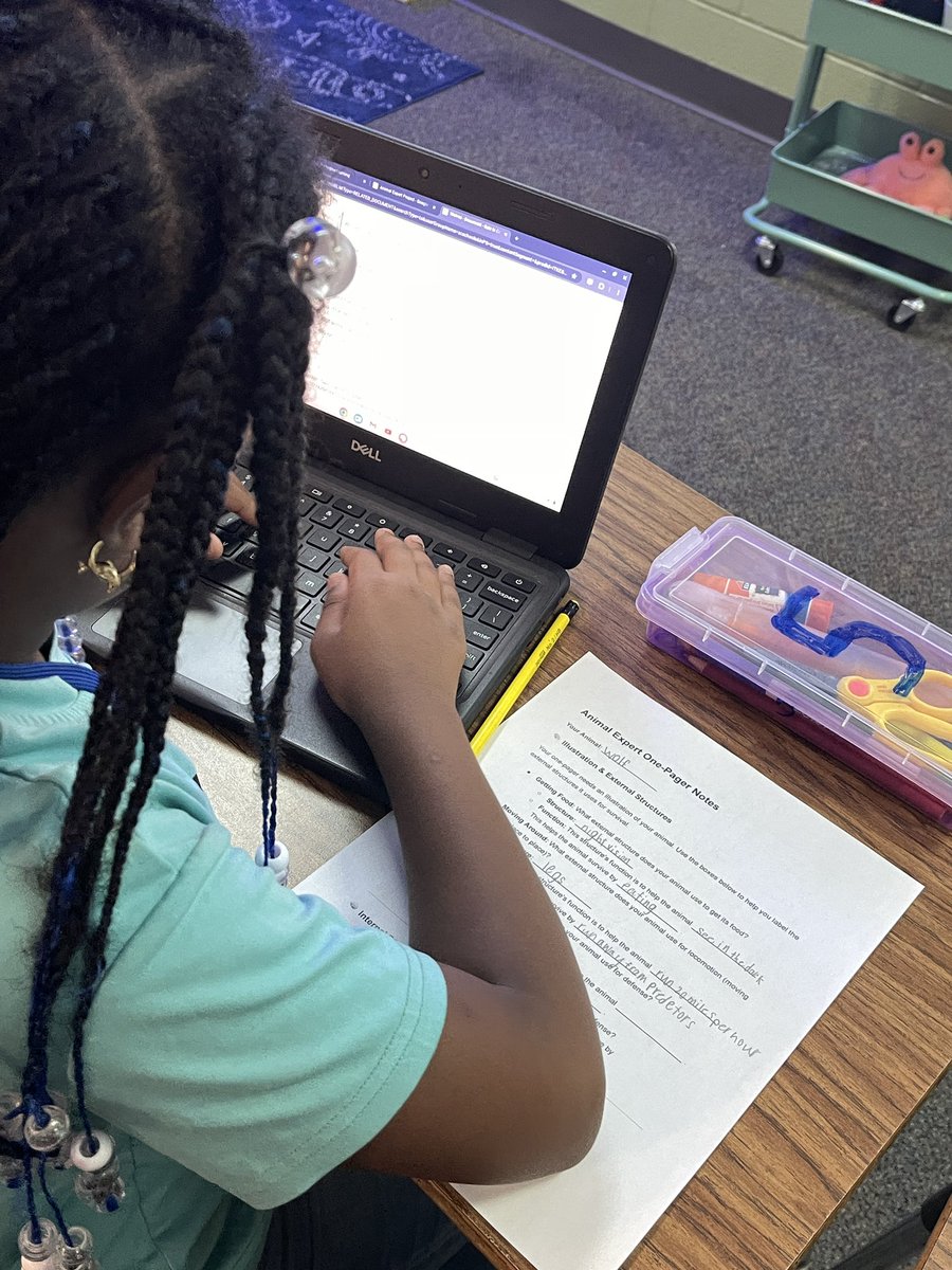 Jessica Eastman (@tech_and_tacos) on Twitter photo 🦁🔬 Our 4th grade researchers in Ms. Goolsby’s class <a href="/PRE_Explorers/">Polo Road Elementary</a> are investigating the amazing structures that help animals survive, find food, move, and stay safe! 🐾🌿🛡️ These curious scientists are wild about learning! 📚✨ 🦁🔬 Our 4th grade researchers in Ms. Goolsby’s class <a href="/PRE_Explorers/">Polo Road Elementary</a> are investigating the amazing structures that help animals survive, find food, move, and stay safe! 🐾🌿🛡️ These curious scientists are wild about learning! 📚✨