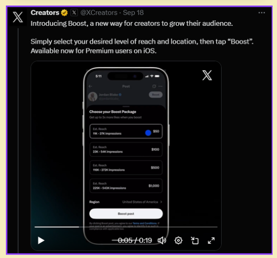 YouTube in 2025    vs    𝕏 in 2025

h/t: tech crunch, youtube blog