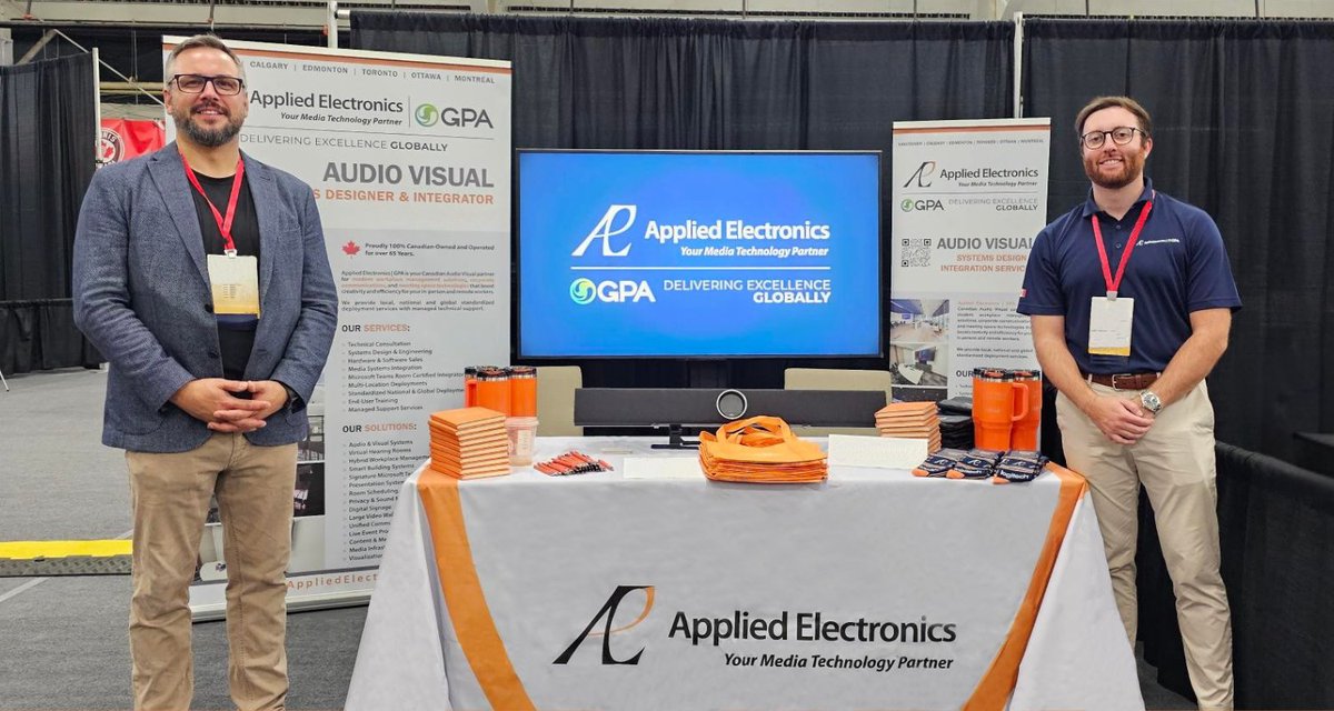 Applied_tweets's tweet image. From Vancouver to Calgary, Edmonton, Toronto, Ottawa, Montreal and global projects around the world 🌎our team is always on the move, bringing AV expertise closer to you! Contact us here: hubs.li/Q03KCBWH0

#AppliedElectronics #AVTech #CollaborationTech #Innovation #ProAV