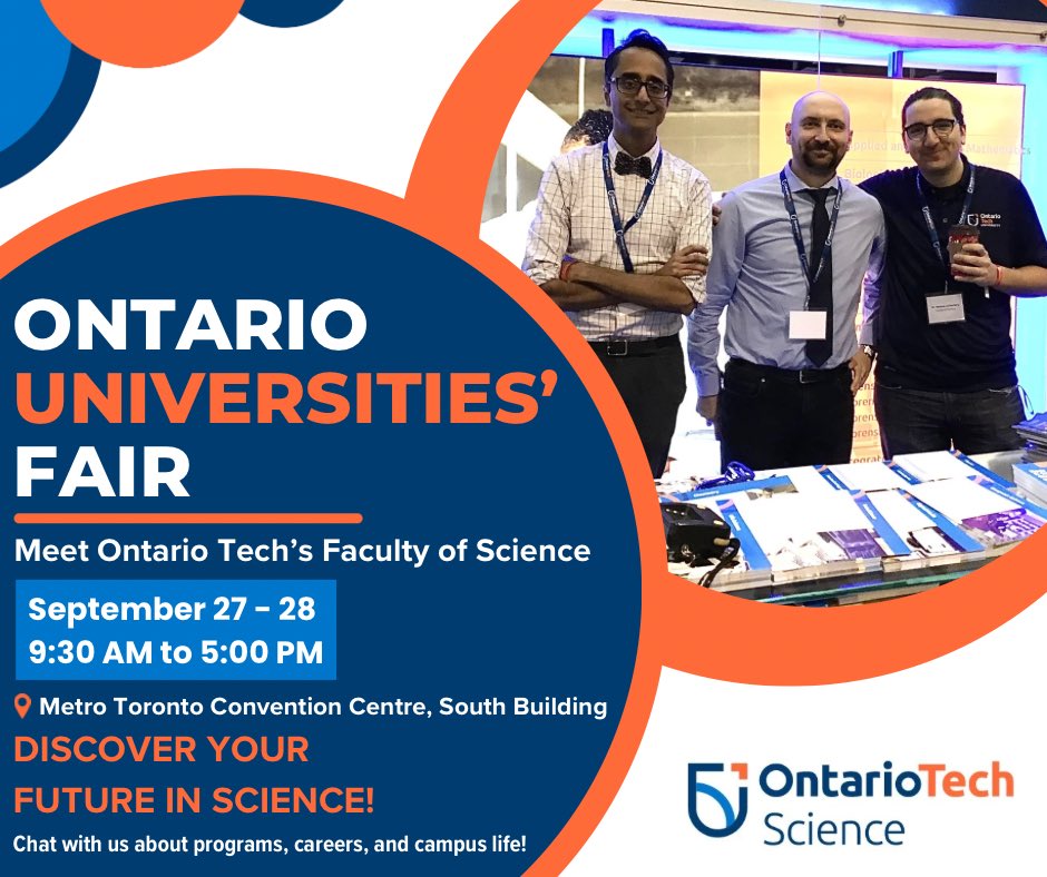 Ontario Tech University Faculty of Science (FSc) tweet media
