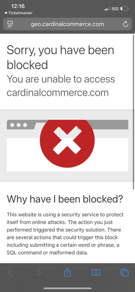 dev_z15's tweet image. FYI to anyone getting @machinegunkelly tickets - this happened to me twice when I went to confirm my tickets. First time I thought it was an error with Ticketmaster but my tickets did process. Was with customer service for over an hour getting my refund for the second set