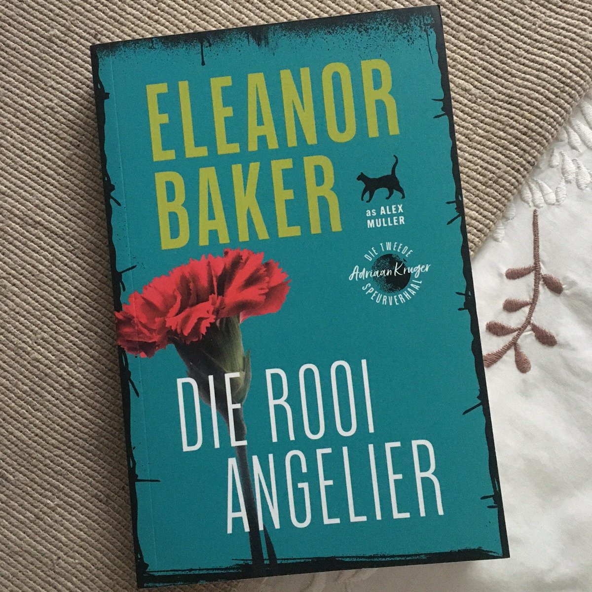 Tweede boek in die Adriaan Kruger speurreeks deur Eleanor Baker, is nou op die rakke met 'n nuwe baadjie @NBPublishers <a href="/LynneSchoeman/">Lynné Schoeman</a> #humanrousseau #alexmuller #eleanorbaker