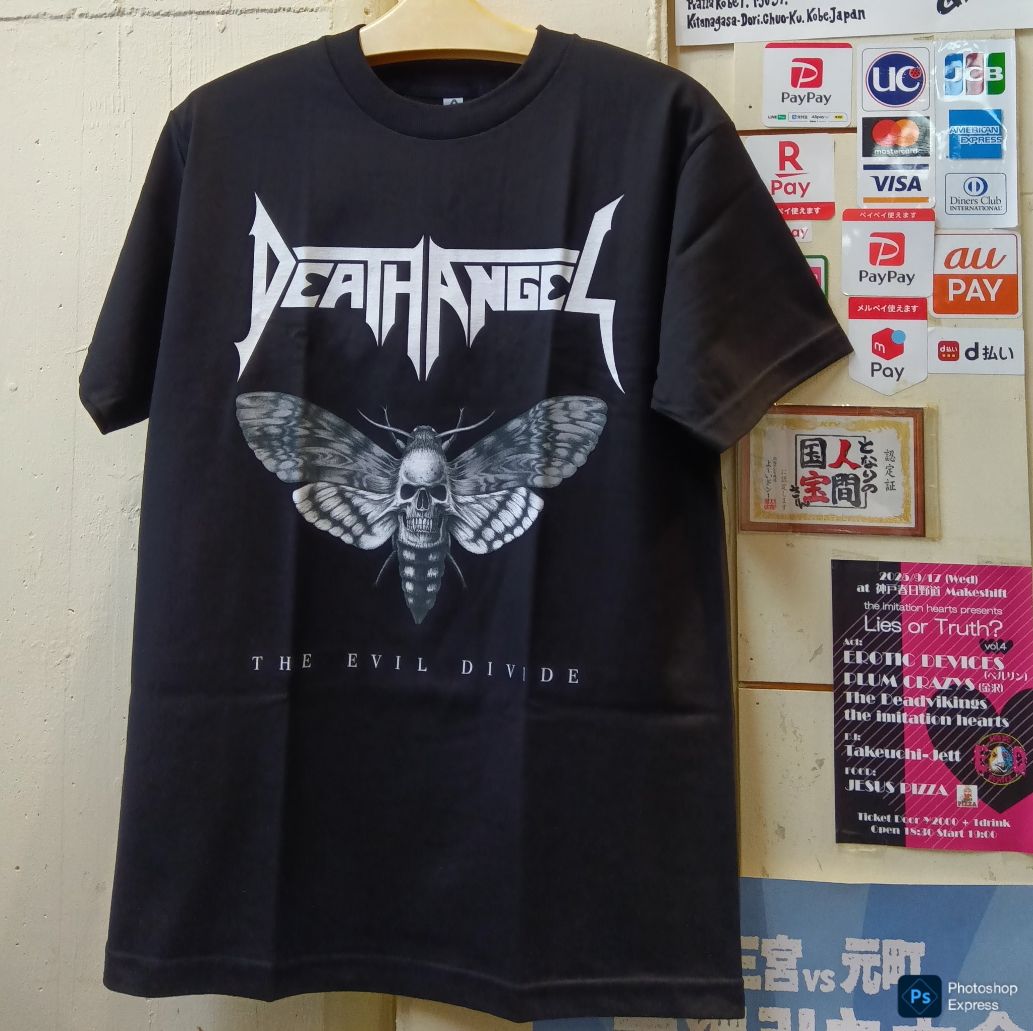 DEATH ANGEL Xmas Show Tシャツ メタル DEATH ANGEL Xmas Show Tシャツ メタル METAL ANGEL TEE – DEATH