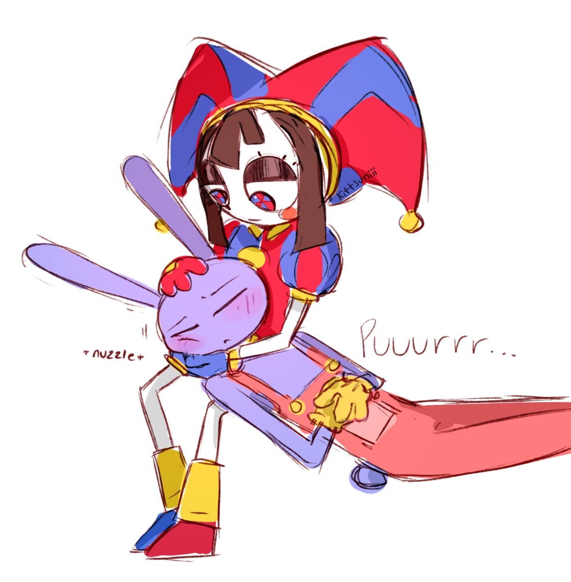 The demons got to me and I had to make this doodle
#funnbunny #TADC #TheAmazingDigitalCircus