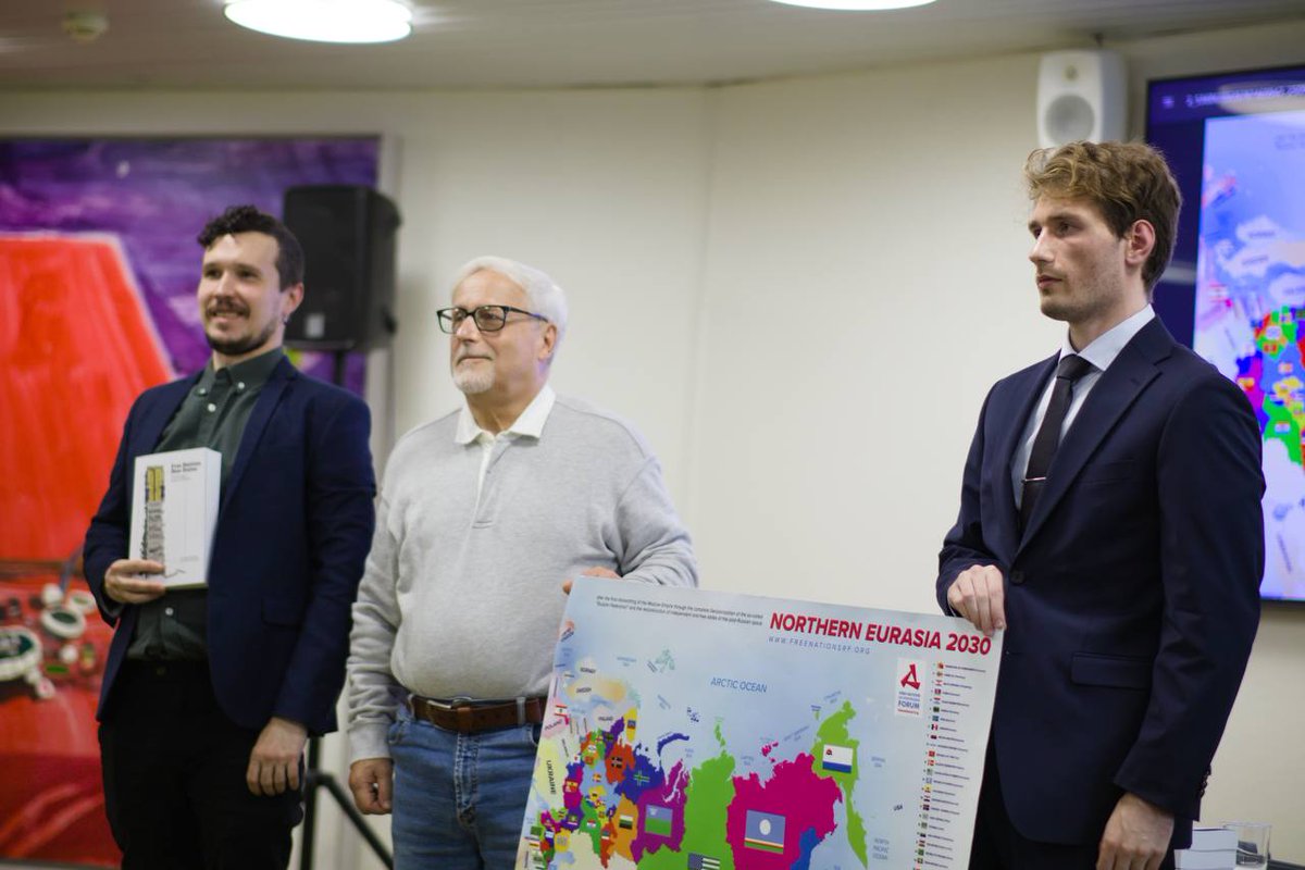 Our book publishing event, organized with <a href="/freenationsrf/">Free Nations PostRussia Forum</a> on September 21 in Helsinki, was another successful example of collaboration between like-minded activist groups. 1/2