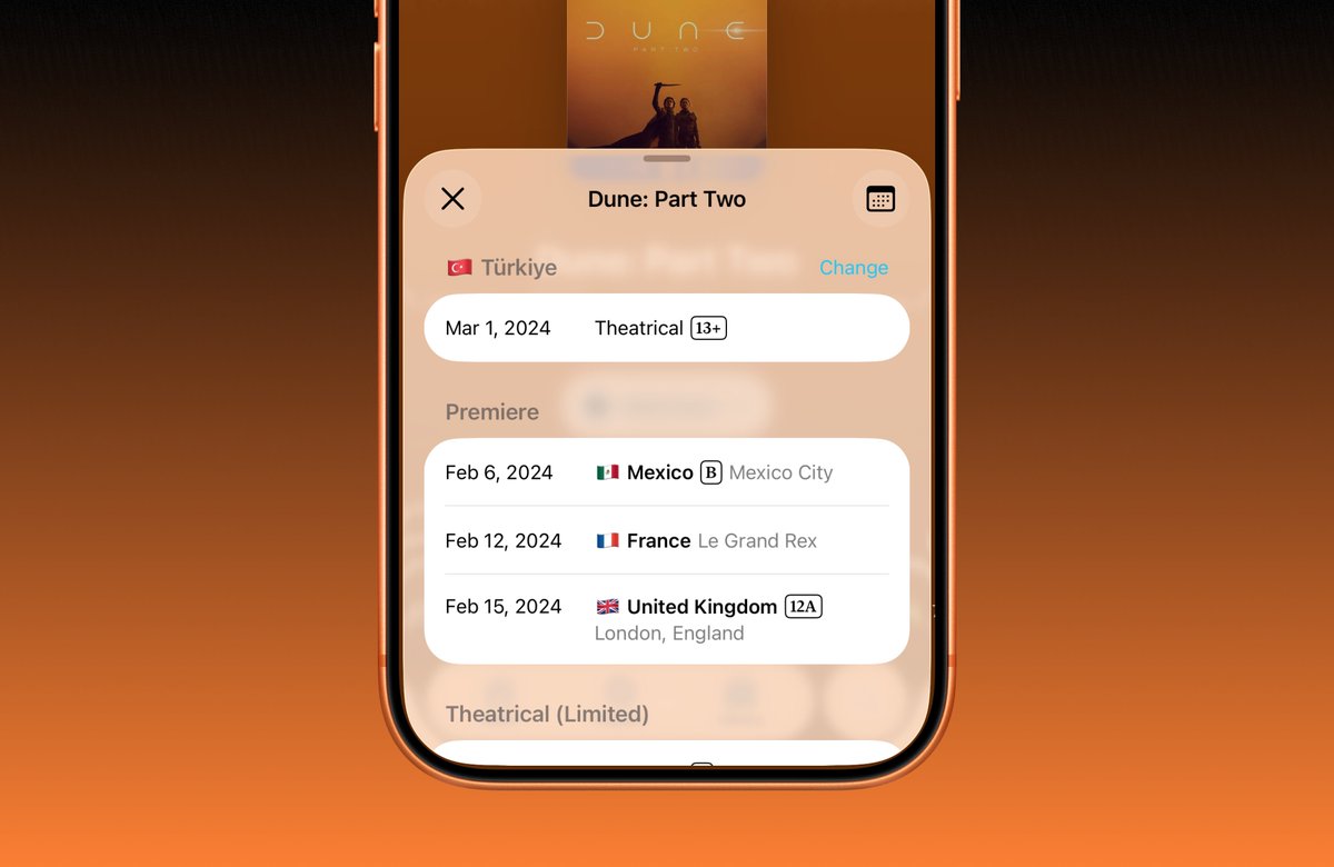 sereisoglu's tweet photo. Introducing Release Dates!

🎬 Added release dates for movies to provide more detailed viewing information.
👨‍👩‍👧‍👦 Introduced parental guide references for certifications to help users make informed choices.
🗓️ Fixed an issue in the review calendar where the time was sometimes not fully visible, ensuring a clearer display.
✨ Enhanced UI, smoother performance, and dozens of under-the-hood improvements for a more refined app experience.

Konsensus 1.14.2 is now live — update now to enjoy all the latest improvements.