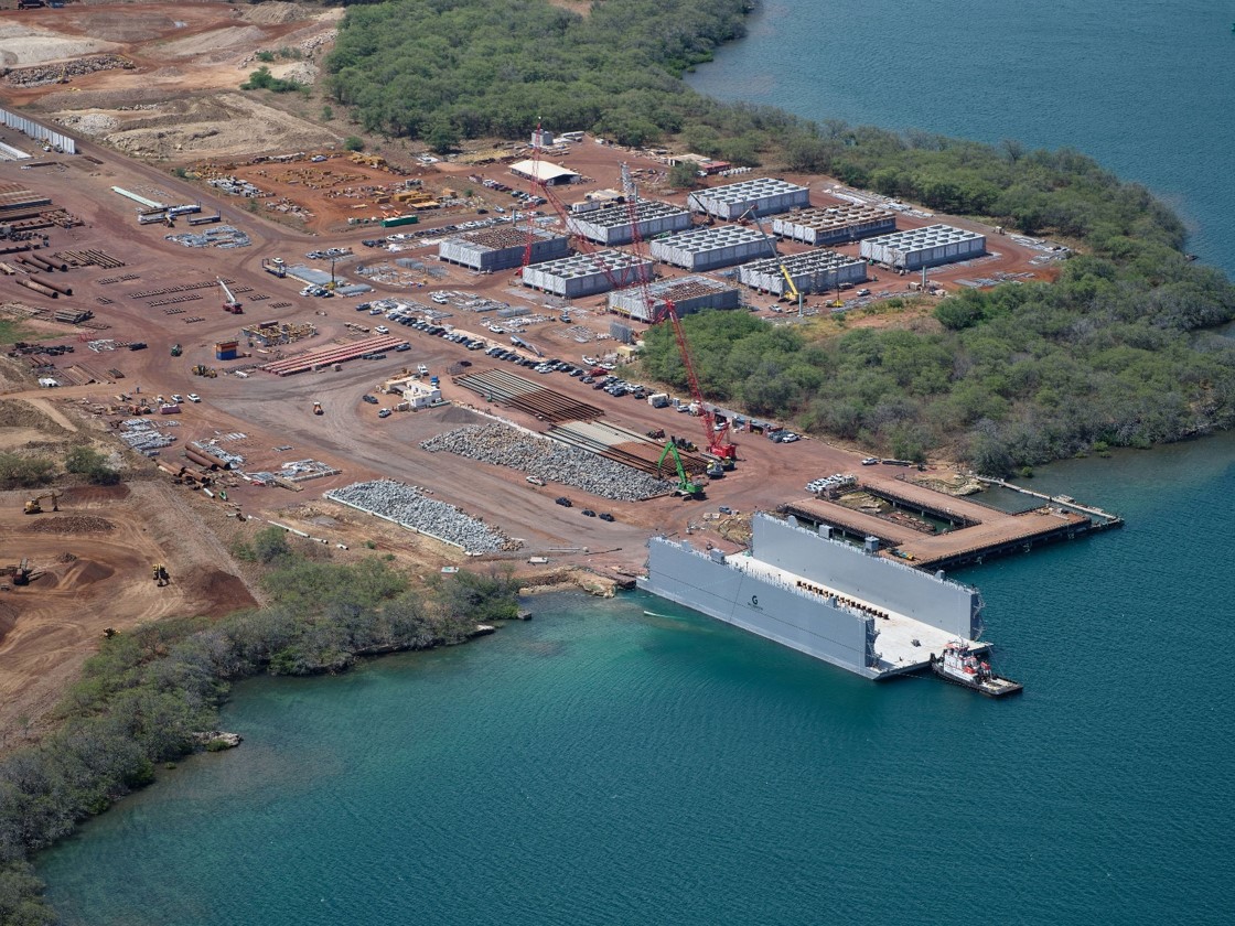 P.S. Did you peep Pisha, the 6,000-ton semi-submersible vessel, built to transport massive components from offsite across the way at Waipio Peninsula.

Dry Dock 5 will enhance the #Readiness &amp; #Lethality of our fleet, ensuring our naval strength remains unmatched. #FitToFight https://t.co/LlUi4wcH7w
