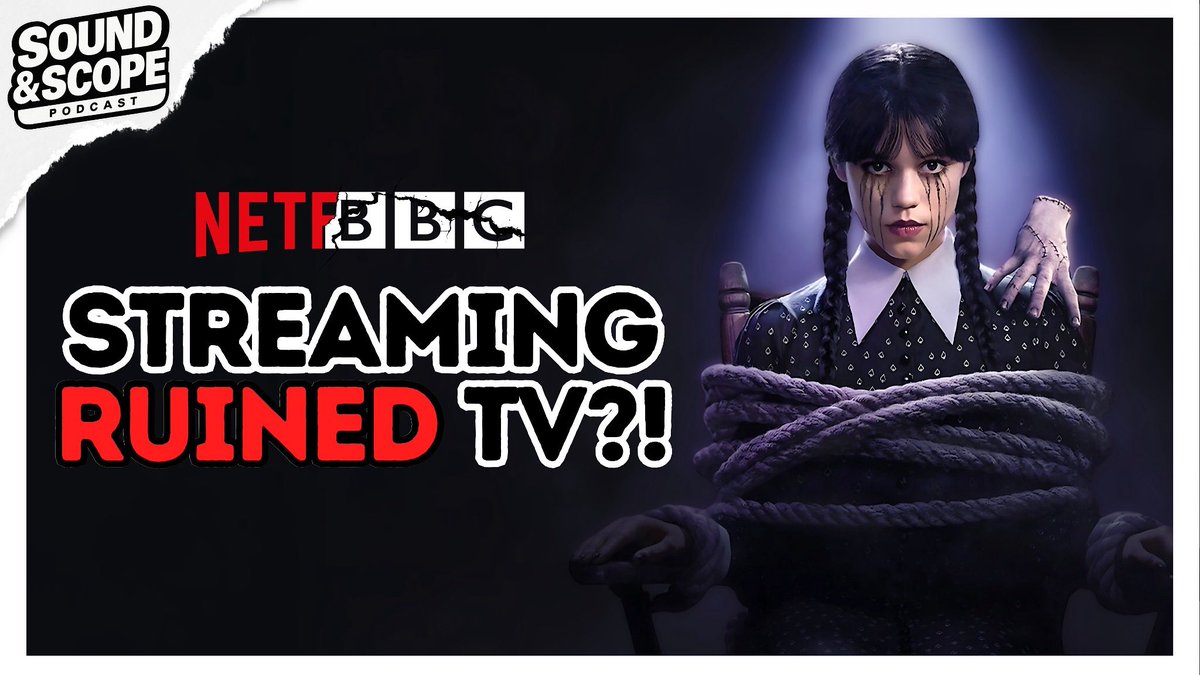 CinescopeLTD's tweet image. 📺 Did Game of Thrones ruin TV forever?
Has Netflix killed the golden age of television?
And is streaming the reason sitcoms still dominate? 👀
We break it all down in the latest Sound & Scope Podcast 🎬
👉 youtu.be/9xa6u50ei_Y