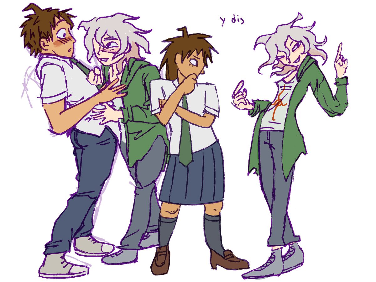 shelfcat1's tweet photo. Hey sports fans I have some things to share #Komahina #danganronpa2x2 https://t.co/eCcTOhxCyl