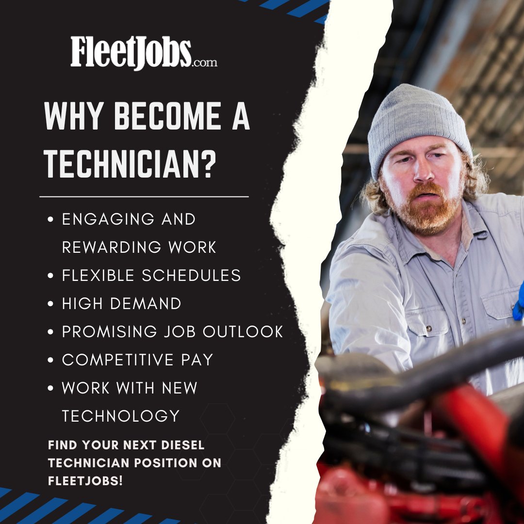 FleetJobsdotcom's tweet image. There are plenty of reasons to become a #DieselTech! #NTAW25 🔧
#techappreciation #mechanic #truckrepair