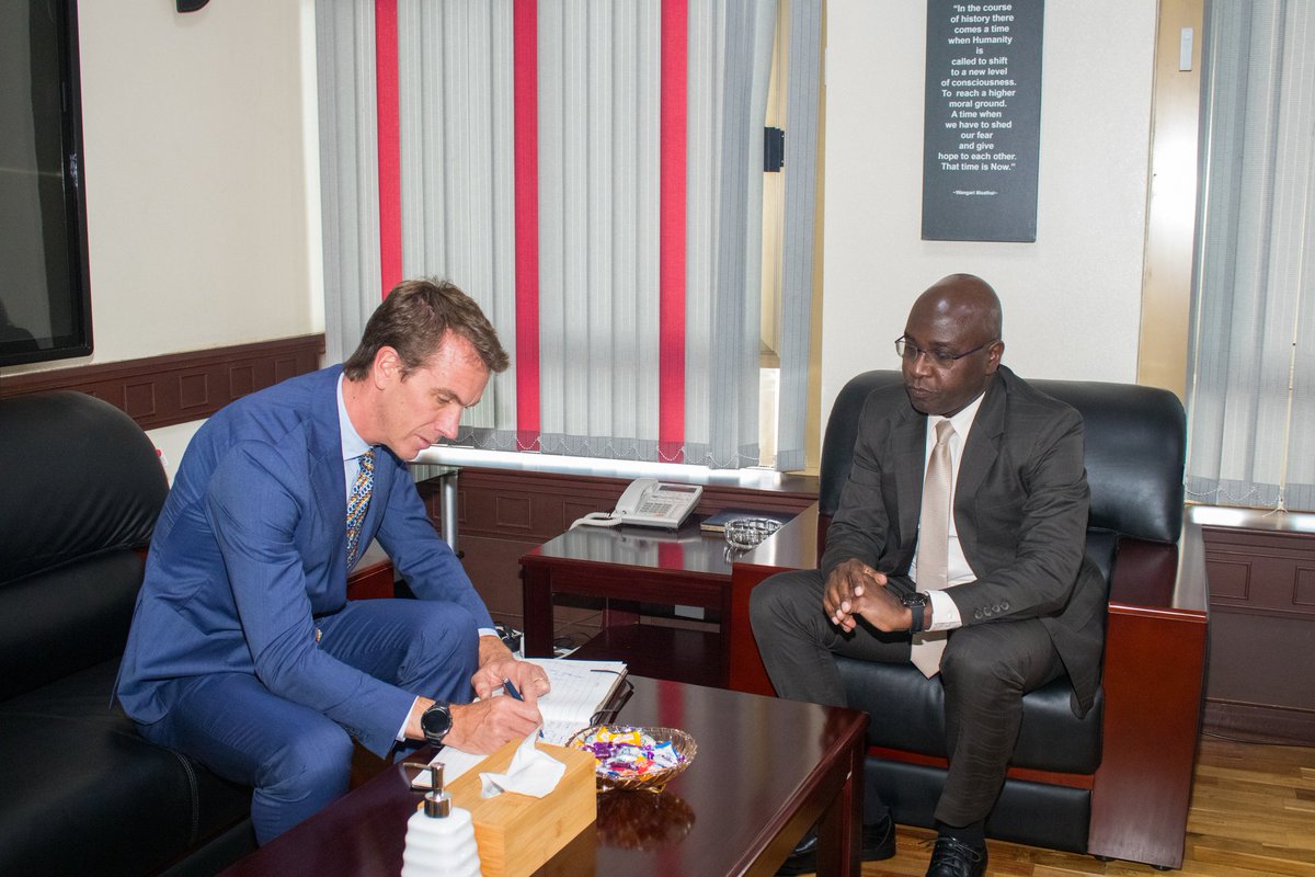 Today, together with other <a href="/KRACorporate/">Kenya Revenue Authority</a> leaders, I was honored to host the Deputy British High Commissioner to Kenya, Dr. Ed Barnett, and his team during a courtesy visit at Times Tower.
The meeting explored avenues of collaboration between KRA and the British High Commission,