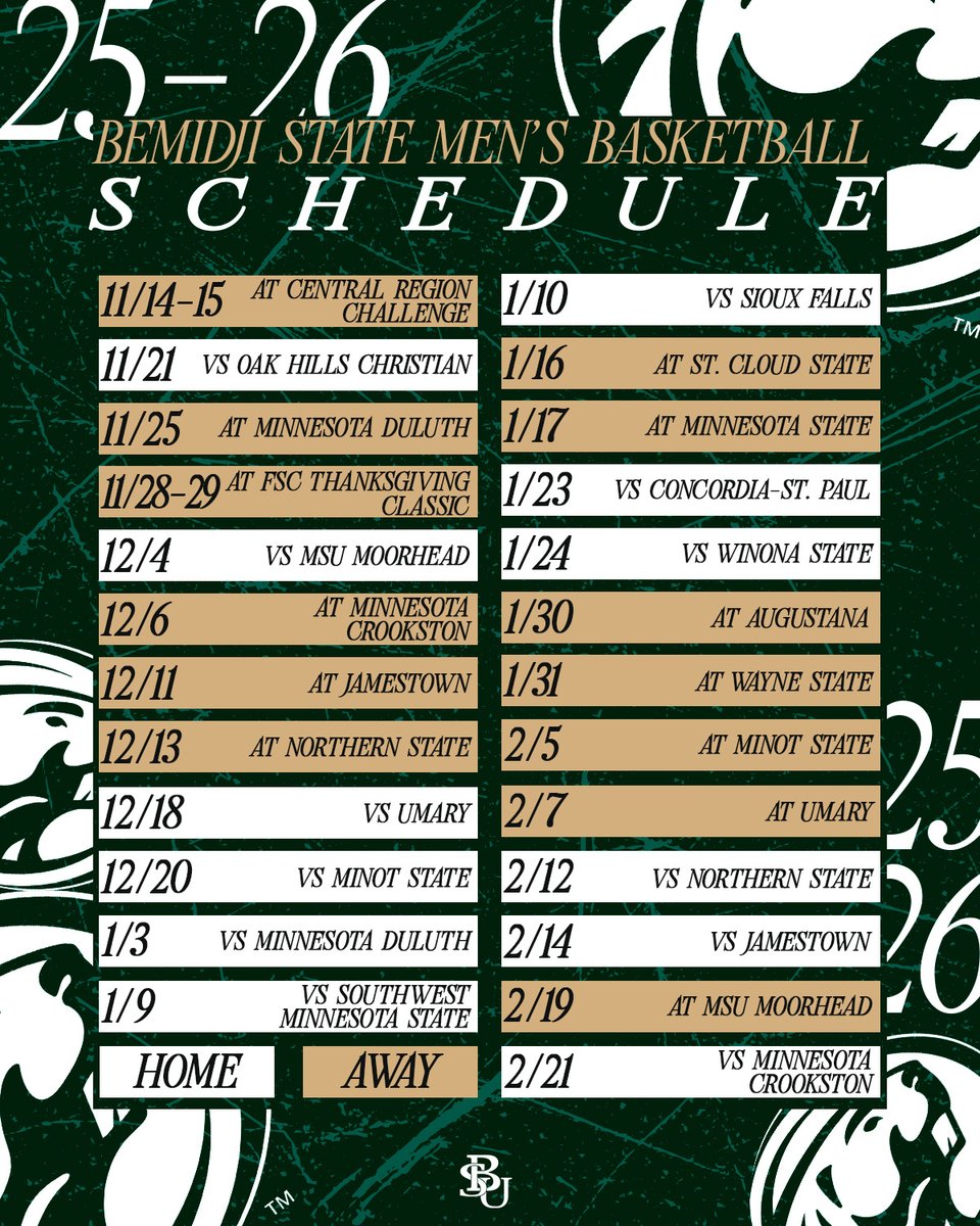 𝑰𝑻'𝑺 𝑯𝑬𝑹𝑬:

the 2025-26 Schedule Drop

#GoBeavers #BeaverTerritory