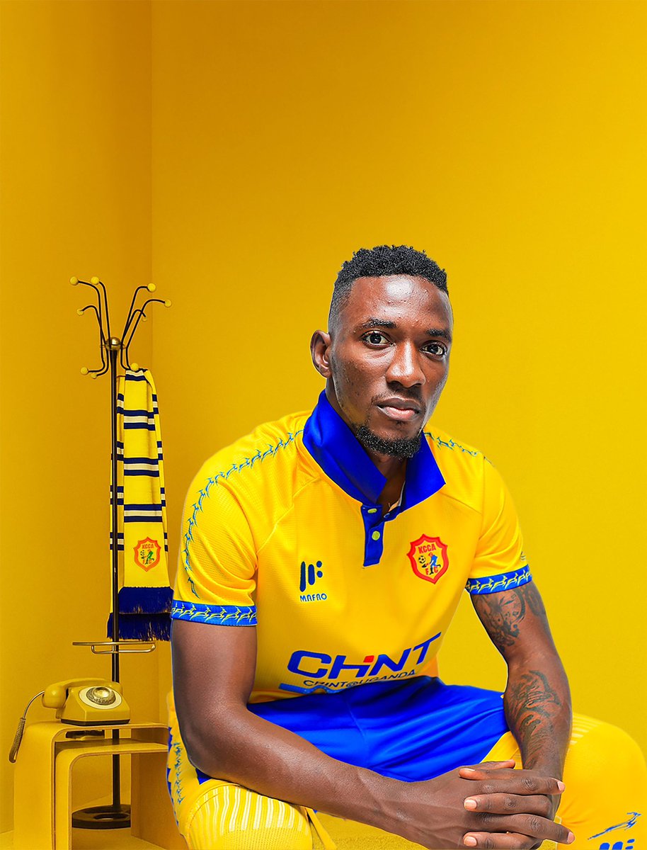 MAFRO_Sports's tweet photo. Yours truly @MAFRO_Sports on the new @KCCAFC 2025/26 Home kit 💛💛💛 https://t.co/18A25gAl43