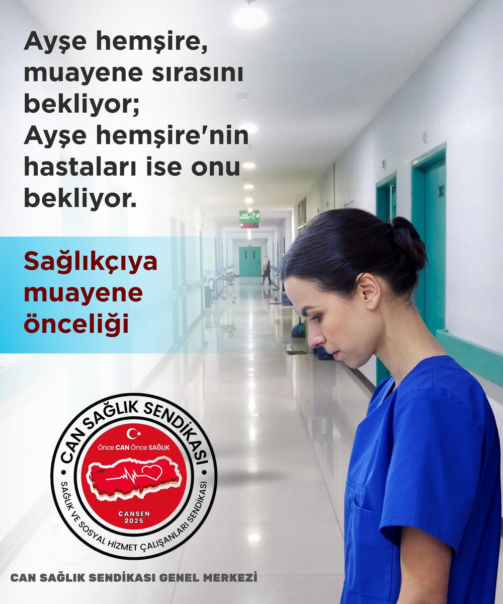 SAĞLIK ÇALIŞANLARINA MUAYENEDE ÖNCELİK HAKKI TANINMALIDIR!

SAĞLIK ÇALIŞANLARI HEM KENDİ SAĞLIKLARINI KORUMAK HEM DE HASTALARINA EN İYİ ŞEKİLDE HİZMET SUNMAK ZORUNDADIR. ANCAK, BİRÇOK DURUMDA SAĞLIKÇILARIMIZ MUAYENE SIRALARINDA SAATLERCE BEKLEMEKTE, BU SÜRE ZARFINDA HEM KENDİLERİ
