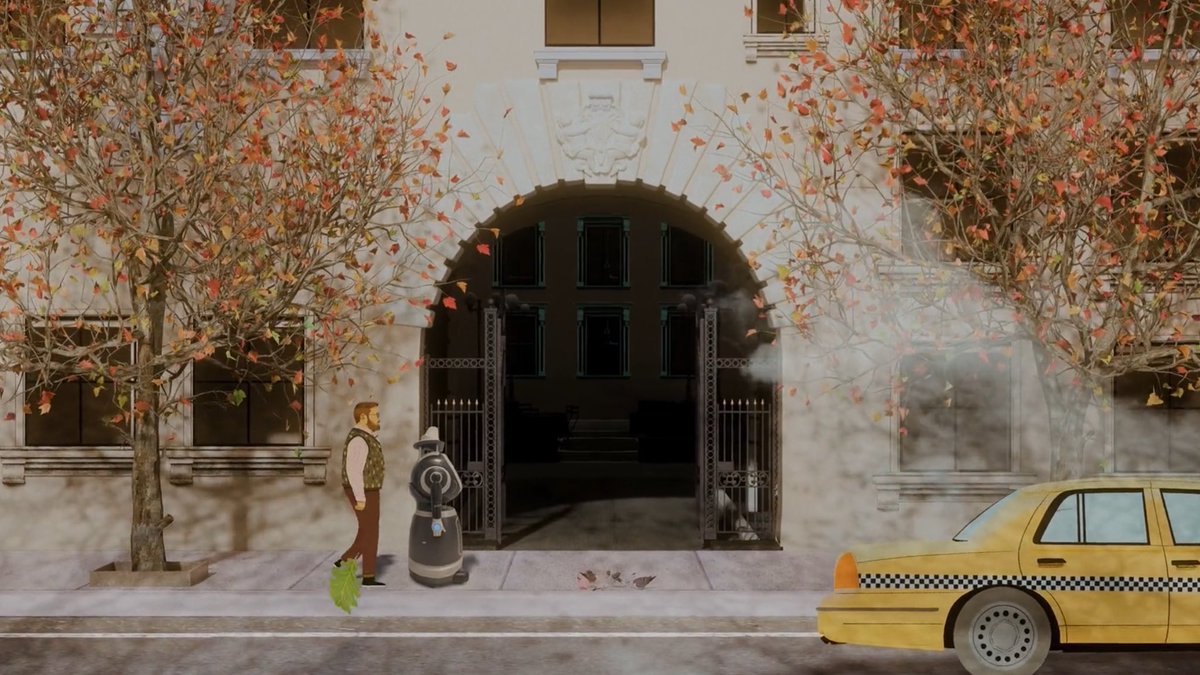 anyatcylor's tweet image. one of my favourite things about only murders in the building is seeing who howard is walking with each week in the intro #omitb