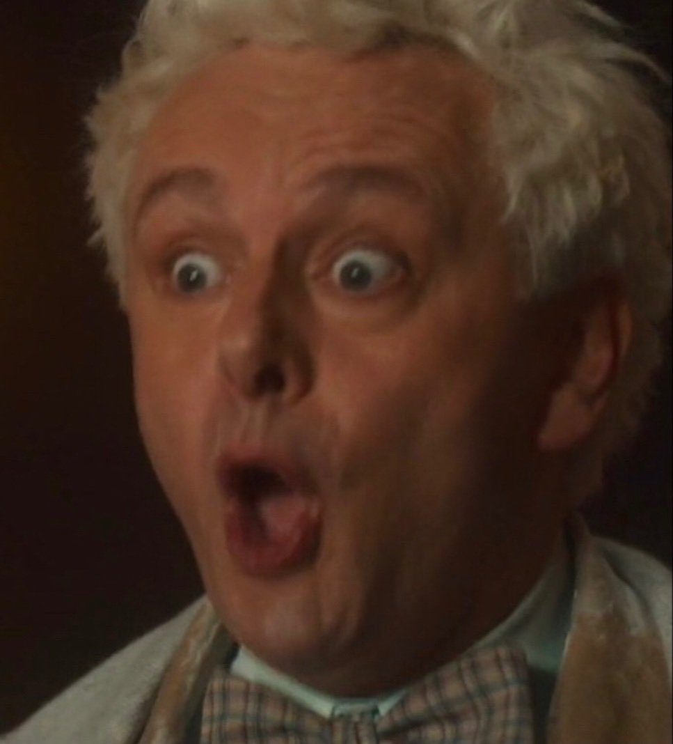 Crowley and Aziraphale The most adorable and silly couple