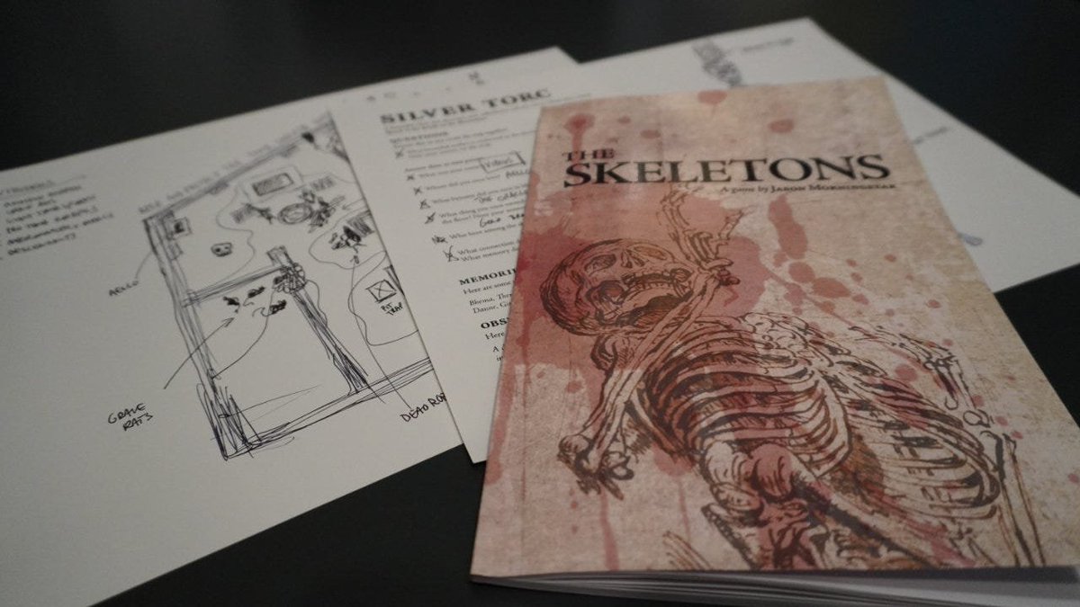 Gabriel Cabrera (@tuitsdegabriel) on Twitter photo The Skeletons de Jason Morningstar y <a href="/bullypulpit_hq/">Bully Pulpit Games</a> en <a href="/elrefugioedit/">El Refugio Editorial</a>.
Esta vez no serás el guerrero que viene a saquear la mazmorra, sino el esqueleto que la protege.
Al final del día sortearemos un ejemplar del juego por cortesía de la editorial. The Skeletons de Jason Morningstar y <a href="/bullypulpit_hq/">Bully Pulpit Games</a> en <a href="/elrefugioedit/">El Refugio Editorial</a>.
Esta vez no serás el guerrero que viene a saquear la mazmorra, sino el esqueleto que la protege.
Al final del día sortearemos un ejemplar del juego por cortesía de la editorial.