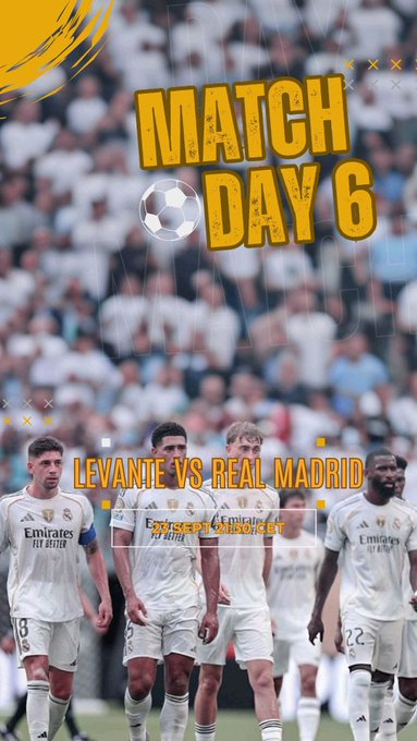 Adfa320's tweet image. Real madrid vs Levante     Live Streaming

Get More News: wbxy.ink/B2DQc

Live will start 24/09/2025         01:30 AM