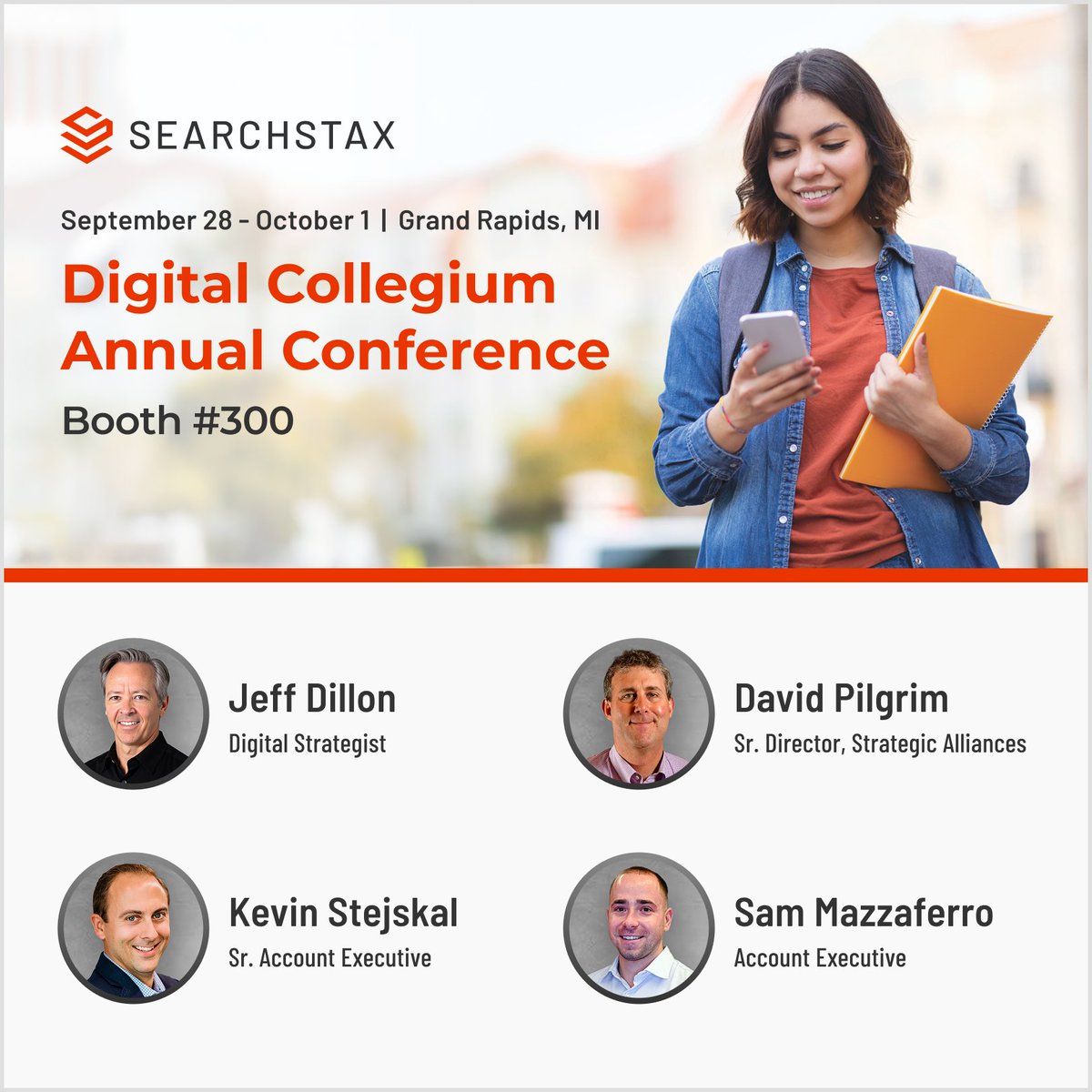 🍭 How sweet is your website search?

At Digital Collegium, we’re bringing treats to booth #300! But the real treat is seeing how a smarter search experience can turn student frustration into engagement.

Here’s what we’ve seen in higher ed:

- Bridgewater State boosted