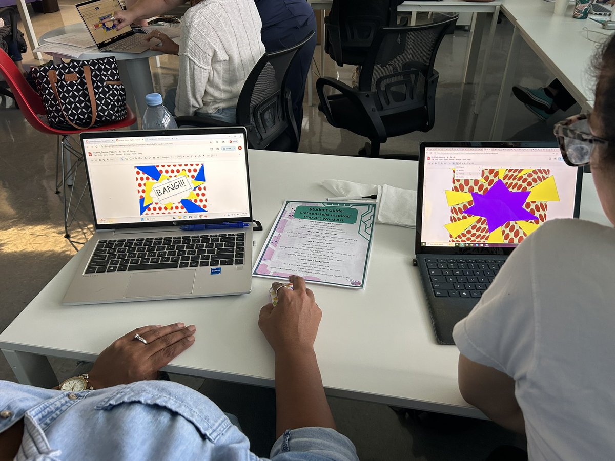 MDCPSSTEAM's tweet image. Art technology teacher training @rubendariomcs . #YourBestChoiceMDCPS