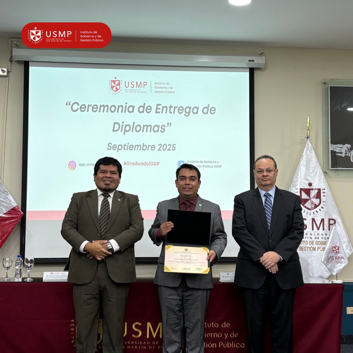 Instituto de Gobierno y de Gestión Pública USMP tweet media