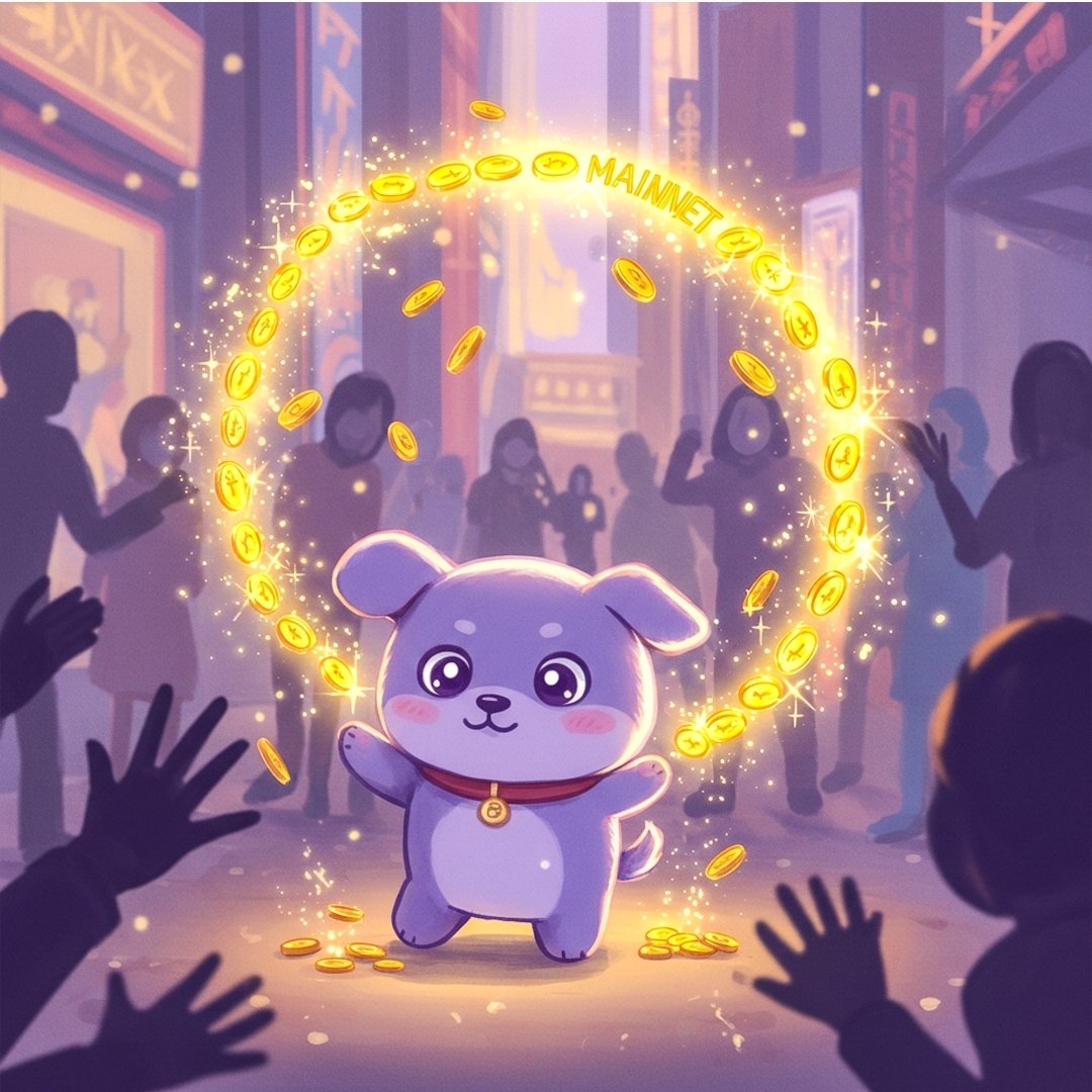 One pup, one chain, infinite memes, 1000x

Bloof, in summary! 🐶💜