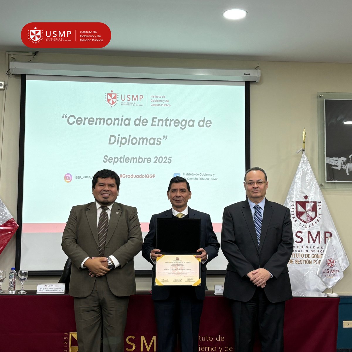 Instituto de Gobierno y de Gestión Pública USMP tweet media