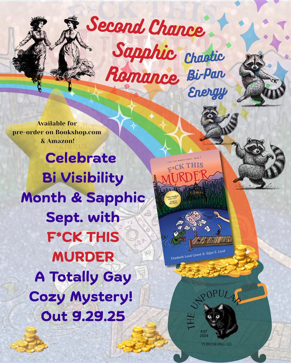 Elizabeth Land Quant (@elizabethlquant) on Twitter photo BISEXUALITY AWARENESS DAY YOU SAY?
π³οΈβππ³οΈβππ³οΈβπ
πF*CK THIS MURDER
- a funny, foul-mouthed mystery, complete w/dead bodies, sabotaged pre-wedding jaunts (bad food, poison oak, BEES), rekindled romance & chaotic bi/pan energy
#unhingedpit #A #My #AG #CS #autism #Disabilty BISEXUALITY AWARENESS DAY YOU SAY?
π³οΈβππ³οΈβππ³οΈβπ
πF*CK THIS MURDER
- a funny, foul-mouthed mystery, complete w/dead bodies, sabotaged pre-wedding jaunts (bad food, poison oak, BEES), rekindled romance & chaotic bi/pan energy
#unhingedpit #A #My #AG #CS #autism #Disabilty