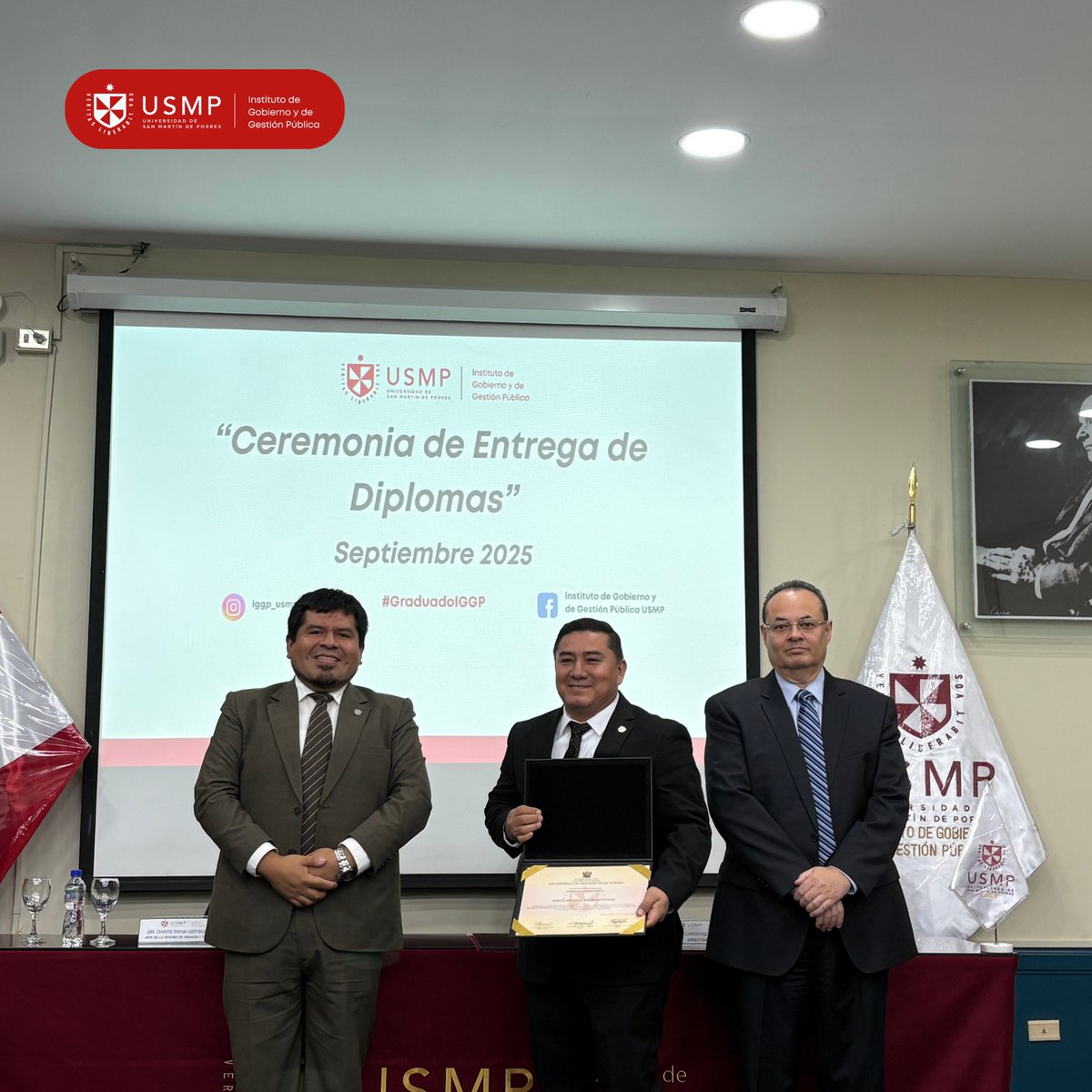 Instituto de Gobierno y de Gestión Pública USMP tweet media