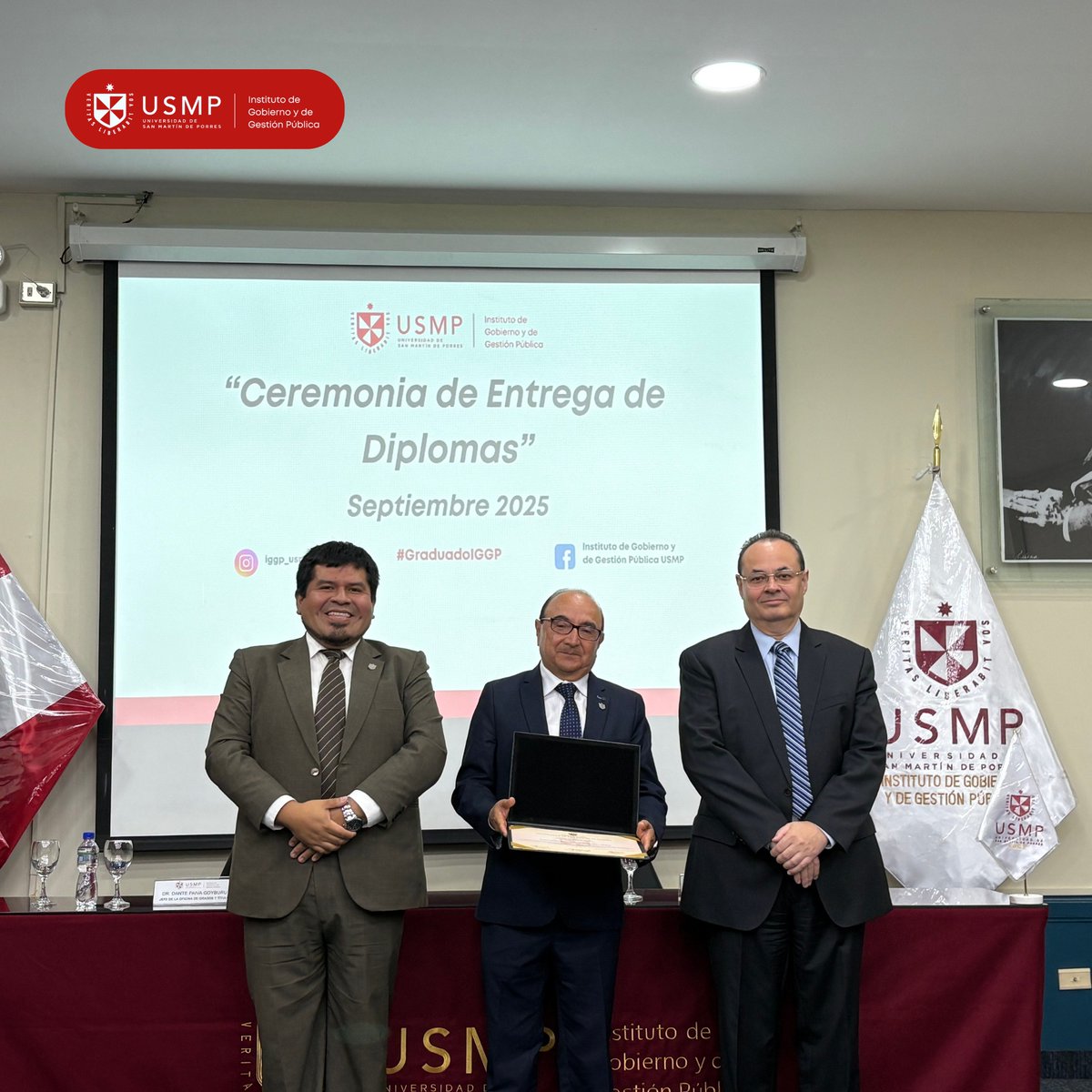 Instituto de Gobierno y de Gestión Pública USMP tweet media