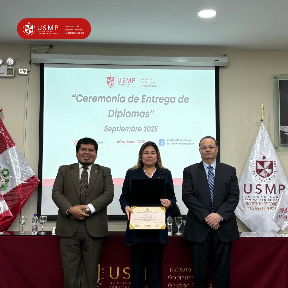 Instituto de Gobierno y de Gestión Pública USMP tweet media