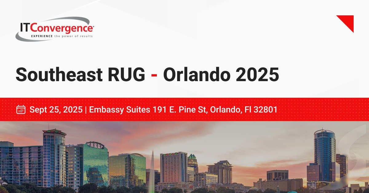 IT_Convergence's tweet image. ERP is evolving—are you keeping pace?
Meet IT Convergence at #SERUGOrlando2025

💡 Smarter analytics for JDE, #PeopleSoft &amp;amp; Oracle Cloud
💡 AI, no-code &amp;amp; #ERP modernization strategies
💡 Practical solutions without disruption

hubs.ly/Q03KvdBy0

#JDEdwards #OracleCloud