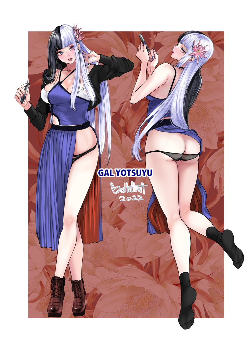 #同じキャラですが異なる装備の姿を晒す見た人もやる
任せろ! こんな装備(衣裳)ゲームには何一つ出てこないけどなあ!!!