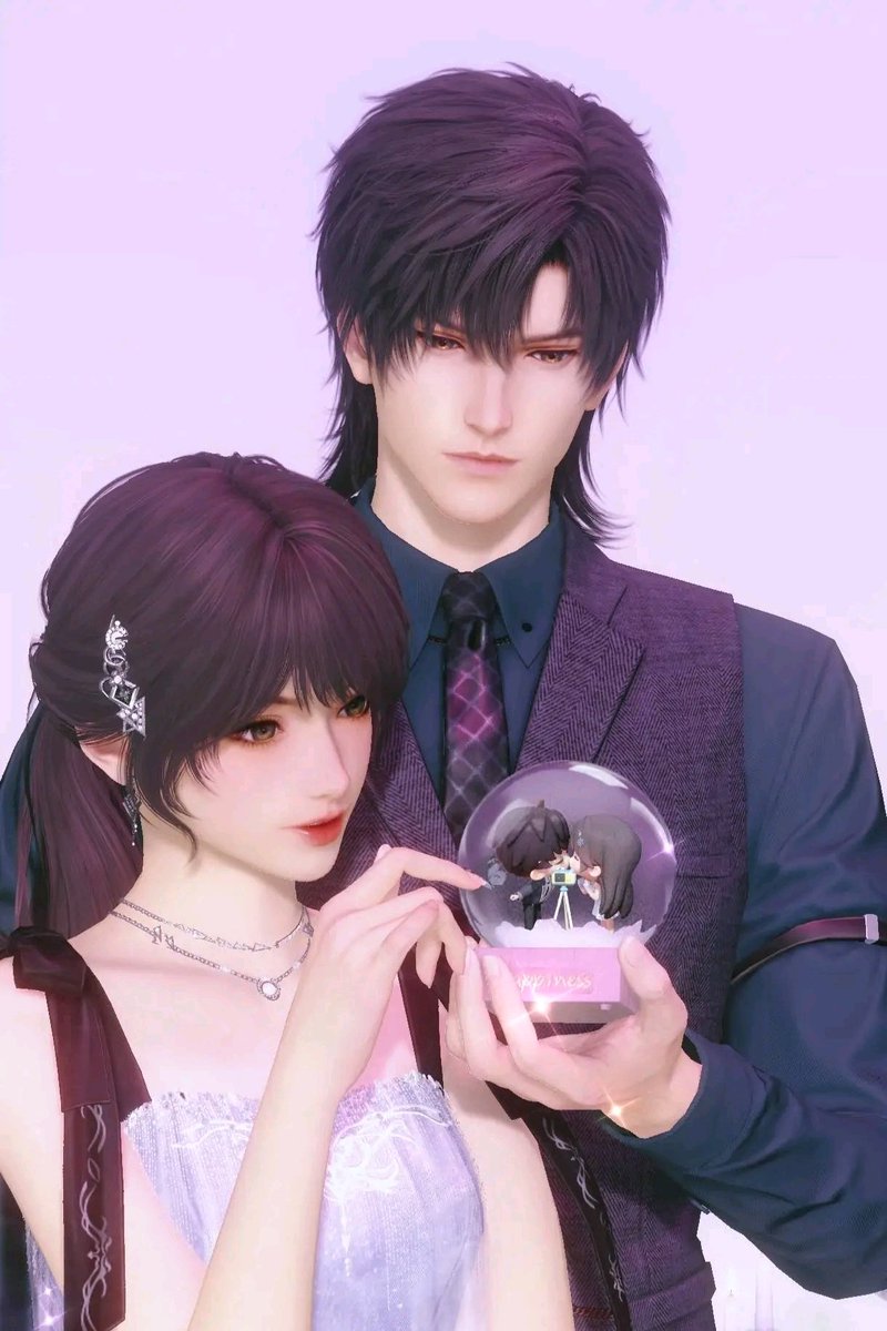 CyerceLisse's tweet photo. @Zayniezmoon @DSUNIONPROJECT I made this edit of my man and my MC with their respective chibis💕 thank you so much for the GA 💕💕 https://t.co/Nx34XeBx9H